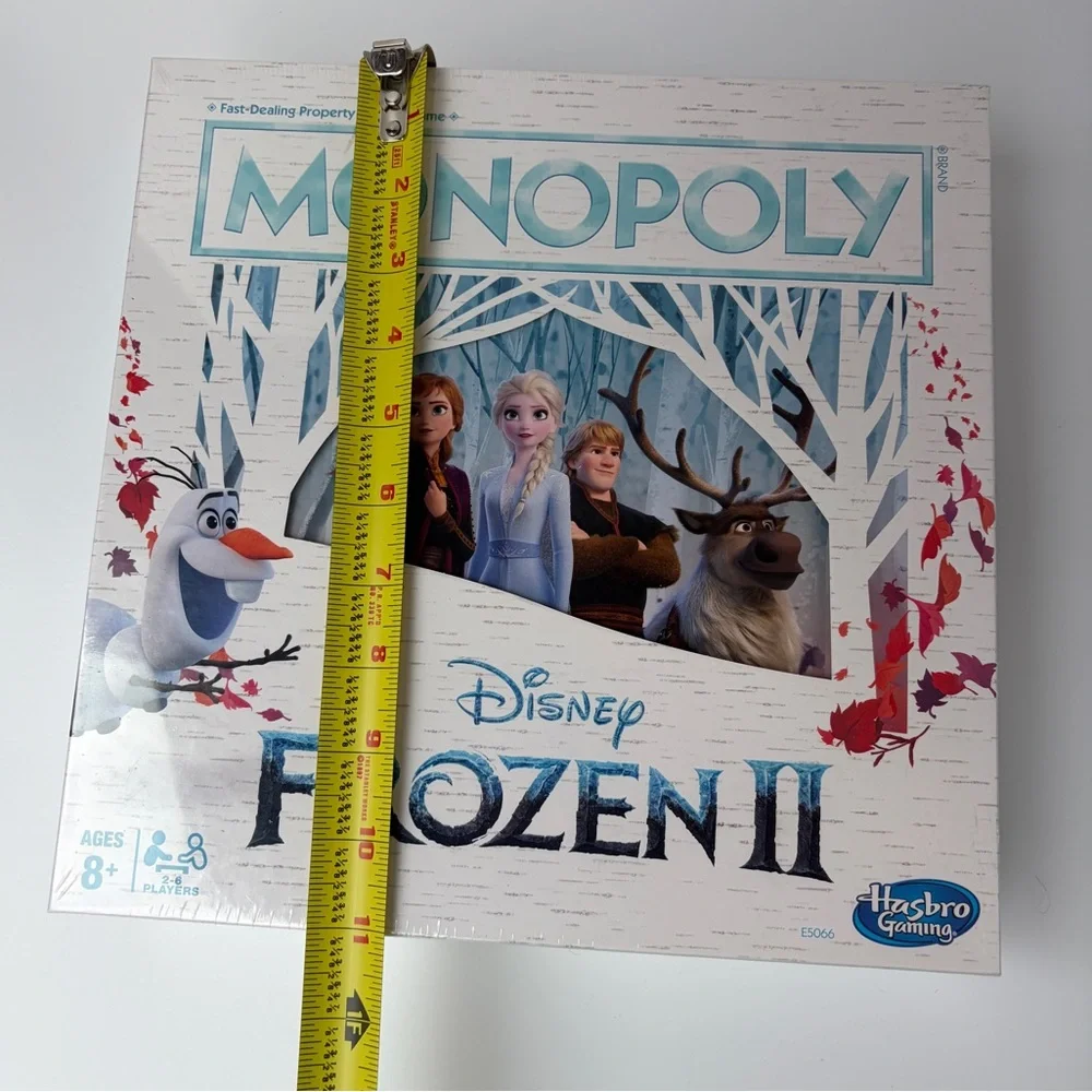 NWT Disney Frozen‎ II Monopoly Game Kids Board Games Hasbro Parker Brothers
